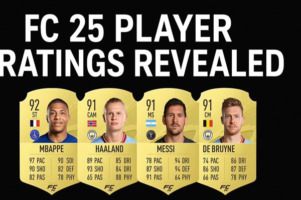 Fc 25 player ratings revealed
