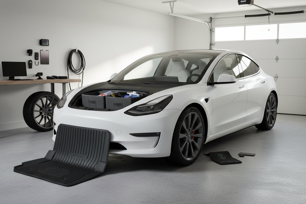 Tesla Model 3 Tillbehör: Uppgradera Din Körupplevelse